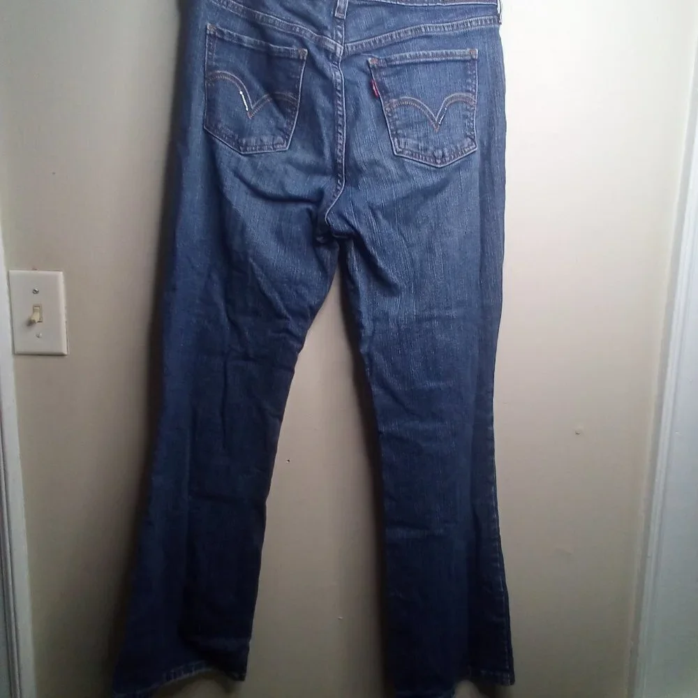 Levis 515 Boot Cut Jeans 10 S Women Blue
